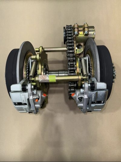 Steering mechanism (with core return)