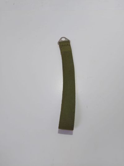 Fabric grab handle for rear passengers
