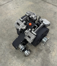 Sherp PRO XT (N 1200) / Steering mechanism for Sherp N/XT (w/CV joint) new w/core return