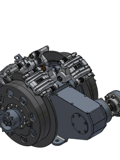 Steering mechanism for Sherp N/XT (assembled with CV joint) 