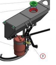 Sherp parts / Fuel valve (metal)