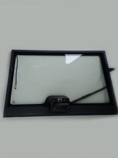 Heated front window assembly