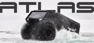 Atlas is a badass off-roader that can navigate on water